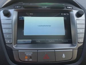 KIA Navi Reparatur