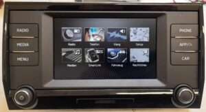 Skoda Karoq Radio Reparatur, Autoradio fabia, oktavia, bolero, 565035869B