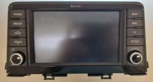 kia picanto navi reparatur,96550-G6400FHV, LAN6000EKJA, KIA Picanto LAN-6000 EKJA